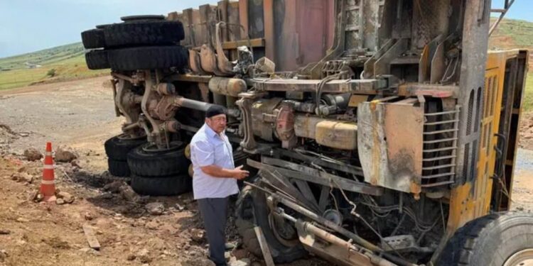 «Түркістан облысында жүк көлігінің жүргізушісі тірідей жанып кетті»: туыстары жанайқайын айтты