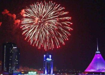 Астанада ботаникалық бақ аумағында отшашу болады