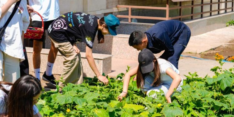 «Таза Қазақстан»: Астанада оқушыларға арналған этно-лагерь ұйымдастырылды