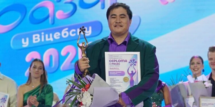 Ерназар Жұбан «Славян базары» фестивалінде бірінші орын алды