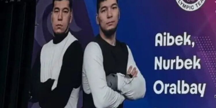 Париж көшелеріне қазақ боксшыларының фотосуреті ілінді