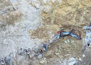 Үйінді астынан құтқарушылардың автобусы табылды