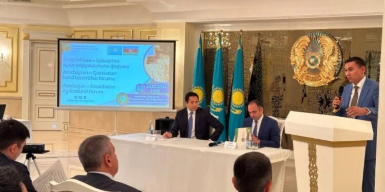 БАКУДЕ ҚАЗАҚСТАН-ӘЗІРБАЙЖАН АГРАРЛЫҚ ФОРУМЫ ӨТТІ