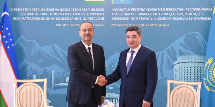 Олжас Бектенов пен Абдулла Арипов сауда-экономикалық ынтымақтастықты нығайту жөніндегі жұмыс қарқынын талқылады