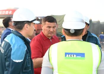 Облыс әкімі Нұрлыбек Нәлібаев Қызылорда қаласының құрылыс нысандарындағы жұмыс барысын тексерді.