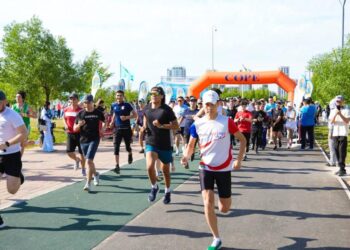 Астанада Конституция күніне орай бұқаралық жүгіру іс-шарасы өтеді