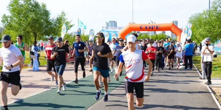 Астанада Конституция күніне орай бұқаралық жүгіру іс-шарасы өтеді