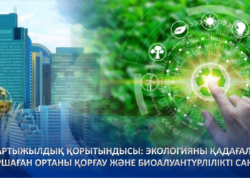 Экологияны қадағалау, қоршаған ортаны қорғау және биоалуантүрлілікті сақтау