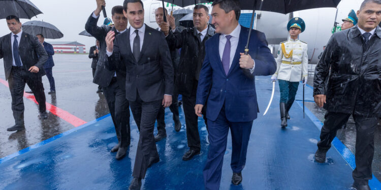 Түрікменстан Президенті Сердар Бердімұхамедов Астанаға келді