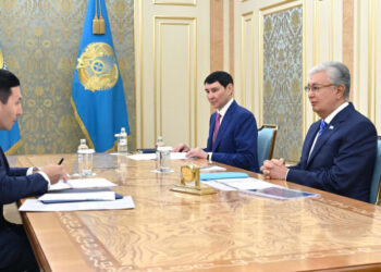 Мемлекет басшысы «Самұрық-Қазына» акционерлік қоғамының басқарма төрағасы Нұрлан Жақыповты қабылдады