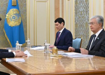 Мемлекет басшысы «Қазатомөнеркәсіп» ұлттық атом компаниясы» АҚ басқарма төрағасы Мейіржан Юсуповты қабылдады