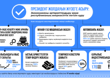 Президент Жолдауын жүзеге асыру: Экономиканы әртараптандыру және республиканың өнеркәсіптік негізін құру