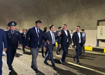 Түркістан облысы Шақпақ баба асуындағы автокөлік тоннелі ашылып, пайдалануға берілді