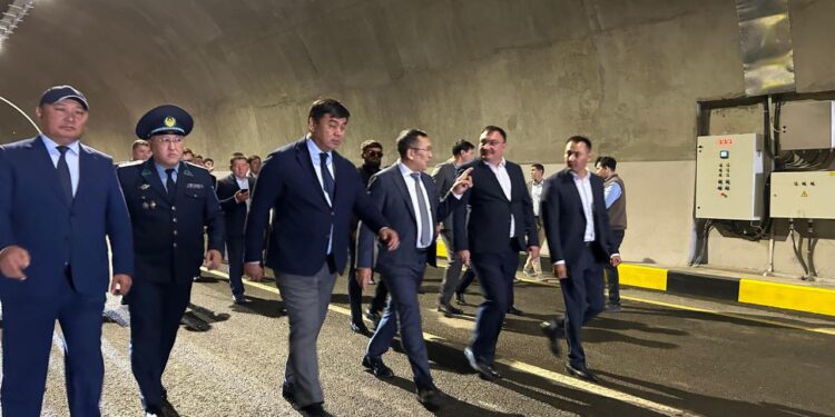 Түркістан облысы Шақпақ баба асуындағы автокөлік тоннелі ашылып, пайдалануға берілді