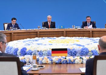 Президент Орталық Азия мемлекеттері басшылары мен Германия Федералдық канцлерінің кездесуіне қатысты