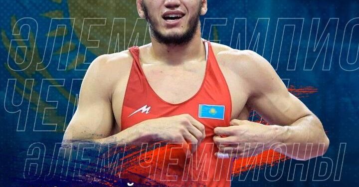 РИЗАБЕК АЙТМҰХАН ӘЛЕМ ЧЕМПИОНЫ АТАНДЫ