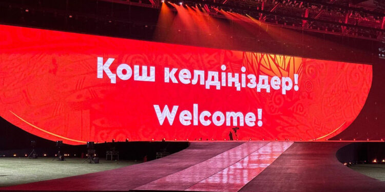 5-ШІ ДҮНИЕЖҮЗІЛІК КӨШПЕНДІЛЕР ОЙЫНДАРЫНЫҢ АШЫЛУ РӘСІМІН ӘЛЕМНІҢ 19 ТЕЛЕАРНА КӨРСЕТЕДІ