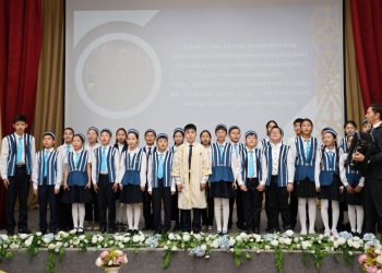 Елордалық мектепте «Ұлттық құндылықтар» алаңы ашылды