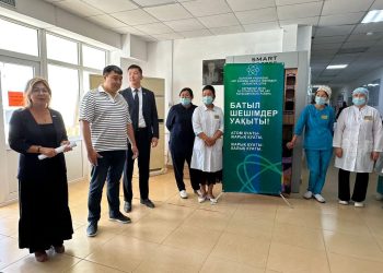 Жетібай ауылының медицина қызметкерлері АЭС салуды қолдады