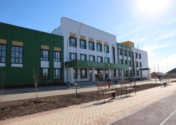 Ақмол ауылында тағы бір жайлы мектеп есігін айқара ашты