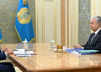 Мемлекет басшысы Орталық сайлау комиссиясының төрағасы Нұрлан Әбдіровті қабылдады