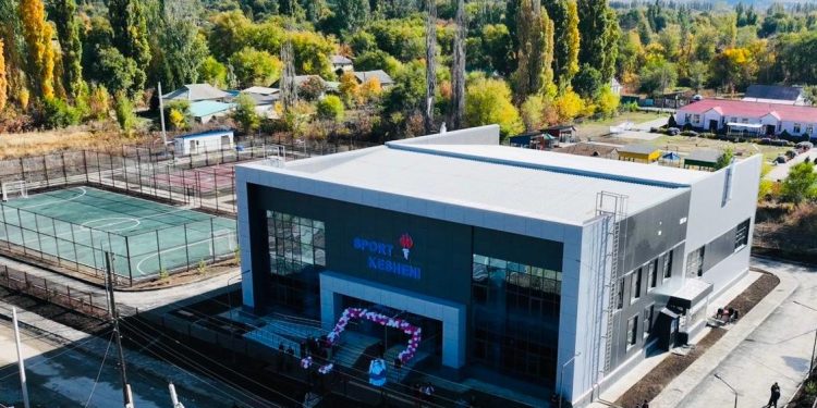 «Ауыл – ел бесігі» бағдарламасы аясында заманауи спорт кешені іске қосылды