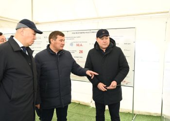 МИНИСТР ҚҰРЫЛЫС НЫСАНДАРЫН АРАЛАДЫ