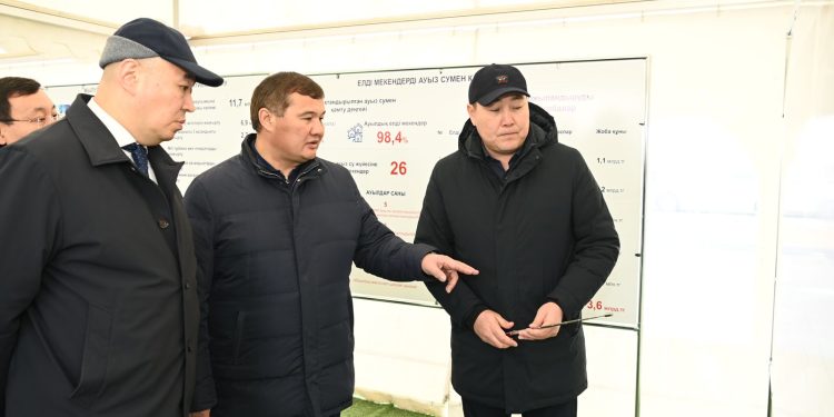 МИНИСТР ҚҰРЫЛЫС НЫСАНДАРЫН АРАЛАДЫ