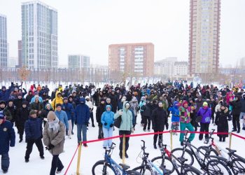 Жаппай жүгіріске 1000-нан аса әуесқой жүгіруші қатысты