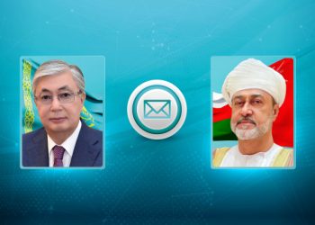 Президент Оман Сұлтанына құттықтау жеделхатын жолдады