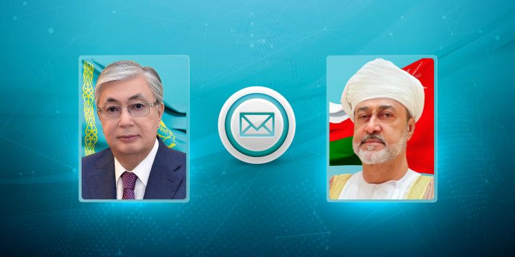 Президент Оман Сұлтанына құттықтау жеделхатын жолдады