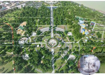 Қызылорда қаласында 33 сквер-аллея, саябақтар мен демалыс орындары бар