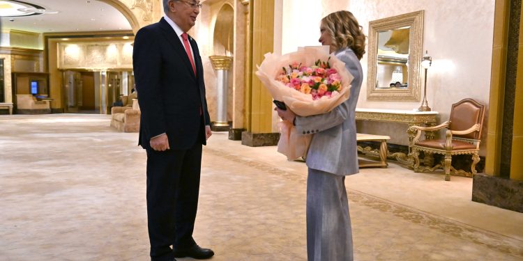 Қазақстан Президенті Италия Министрлер Кеңесінің төрағасы Джорджа Мелонимен кездесті