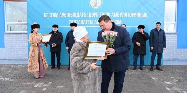 ШИЕЛІ АУДАНЫНДА ҰЛТТЫҚ ЖОБА АЯСЫНДА ЕКІ ДӘРІГЕРЛІК АМБУЛАТОРИЯ АШЫЛДЫ