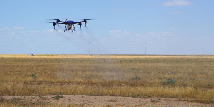 Шегірткеге қарсы егістіктерді өңдеуге арналған техниканың саны 2 есеге артты