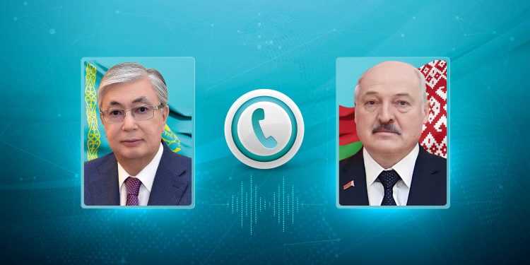 Қазақстан мен Беларусь президенттері телефон арқылы сөйлесті