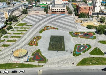 Қызылорда қаласының орталық алаңы, аудандарда демалыс орындары қайта жаңғыртудан өтті