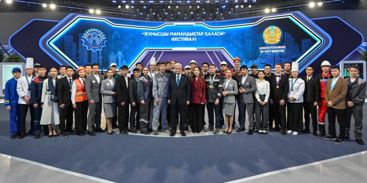 «Жұмысшы мамандықтарының қаласы» фестивалі өтіп жатыр