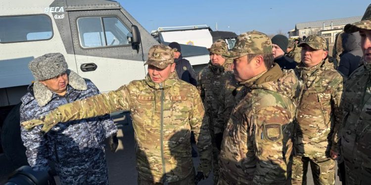 В ходе РКШУ «Көктем–2025» отработаны практические мероприятия в Атырауской области