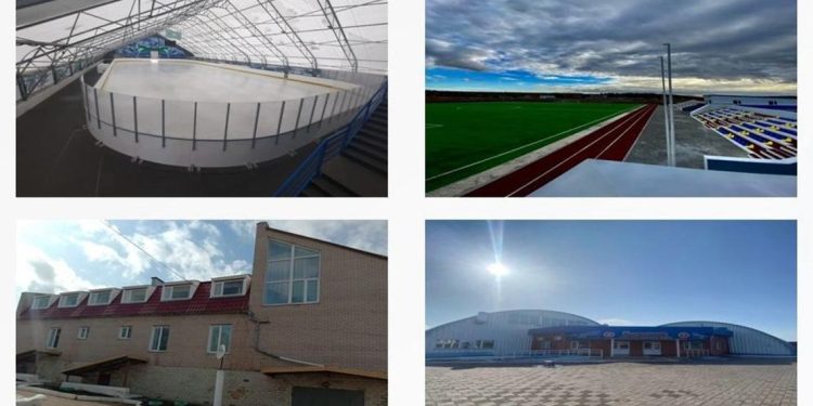 Жаңа спорт нысандарының құрылысы жүргізілуде