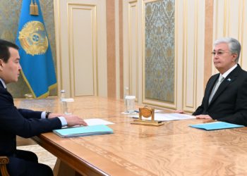 Мемлекет басшысы Жоғары аудиторлық палатаның төрағасы Әлихан Смайыловты қабылдады