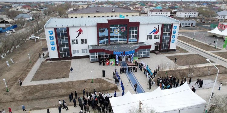Жалағаш ауданында дене шынықтыру-сауықтыру кешені ашылды
