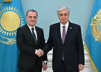 Мемлекет басшысы Әзербайжанның Сыртқы істер министрін қабылдады