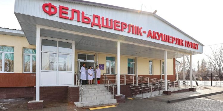Жетісуда «Ауылдағы денсаулық сақтауды жаңғырту» ұлттық жобасы аясында тағы 44 нысан салынып бітеді
