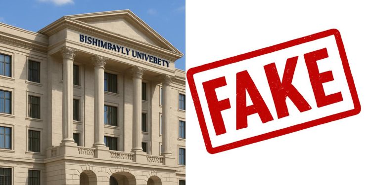 «Bishimbayev University» туралы ақпарат жалған