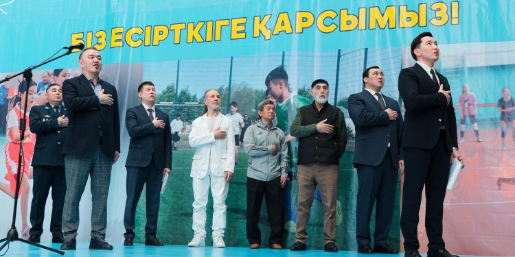 АЛҒАШ РЕТ ҚАЗАҚСТАН БОЙЫНША ЕҢ АУҚЫМДЫ СПОРТТЫҚ ЖОБА ЖЕТІСУ ОБЛЫСЫНДА БАСТАУ АЛДЫ