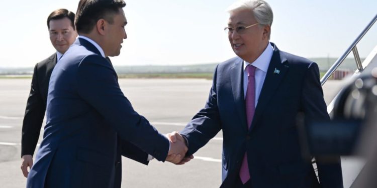 Президент Қасым-Жомарт Тоқаев Шымкент қаласына келді
