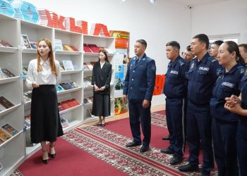 «Ұлы Жеңіс – ерлік пен даңқтың мәңгілік мұрасы» атты кең көлемді апталық кітап көрмесі өтті