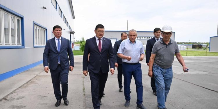 «Эйкос» зауытының жұмысы өңір үшін маңызды