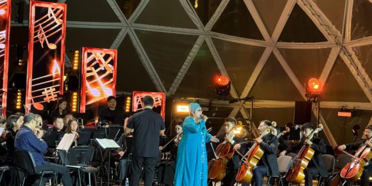 Астанадағы Амфитеатрда Гала-концерт өтті